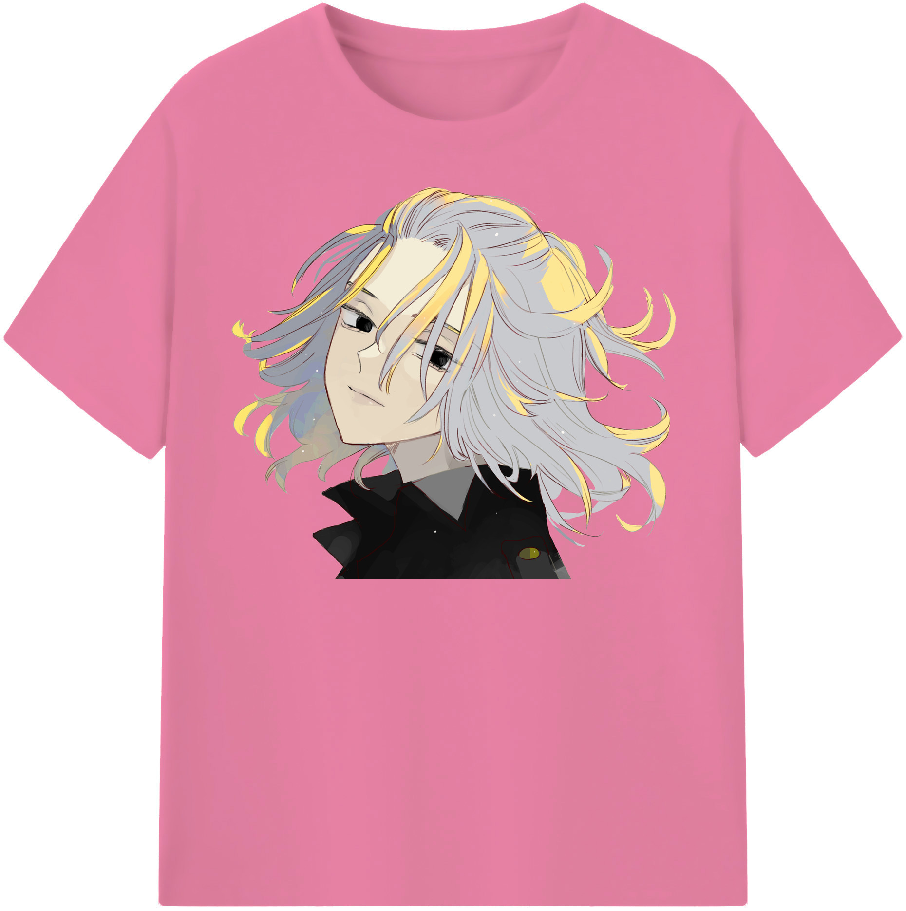 （画像用） 東京リベンジャーズ Tokyo Revengers 綿100％半袖Tシャツ（フロントプリント）